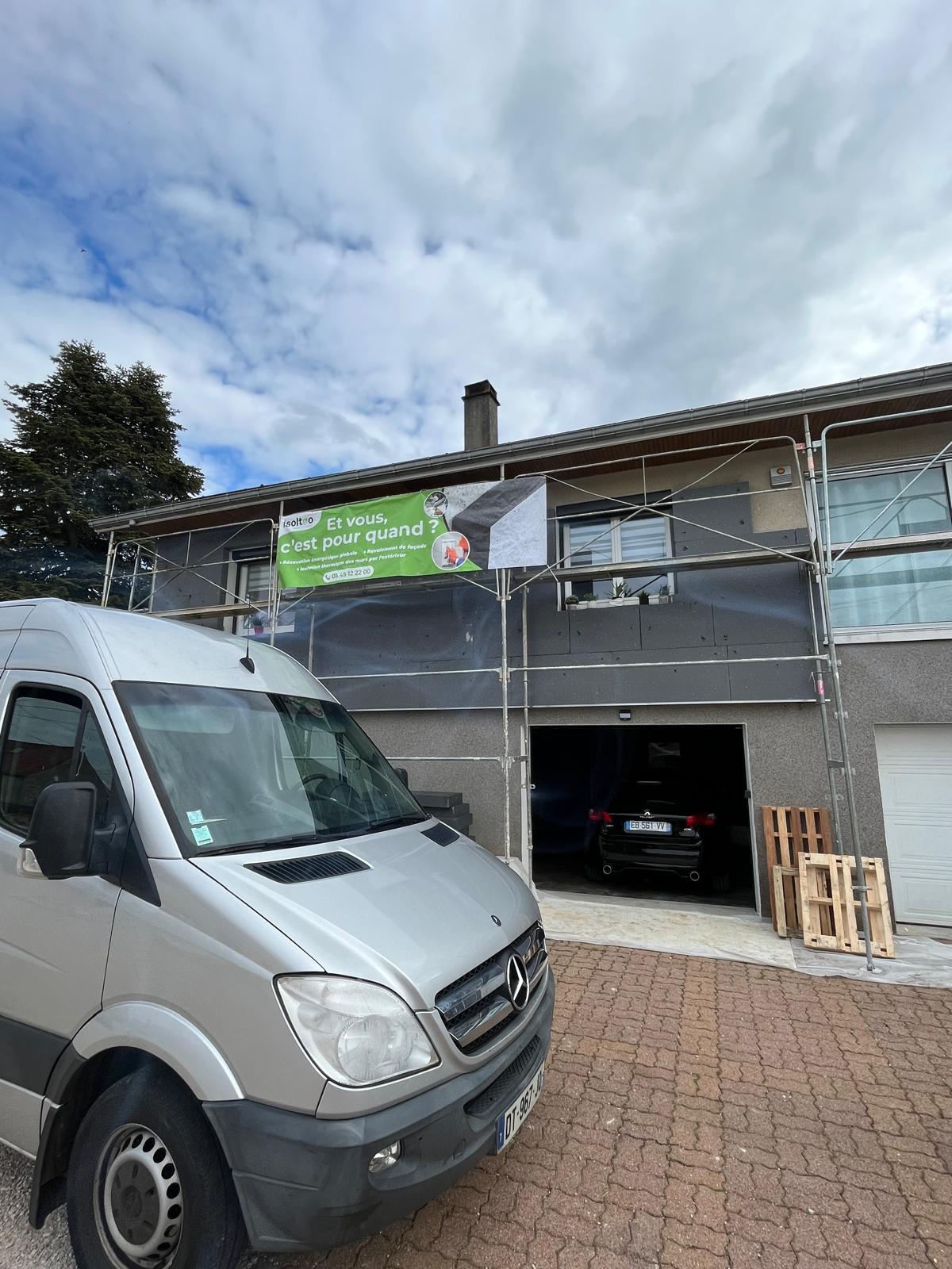 Chantier ISOLTOO en intervention